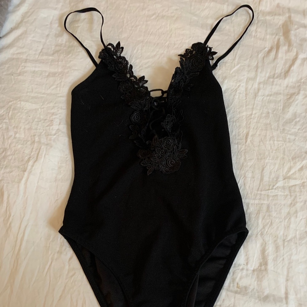 Black bodysuit